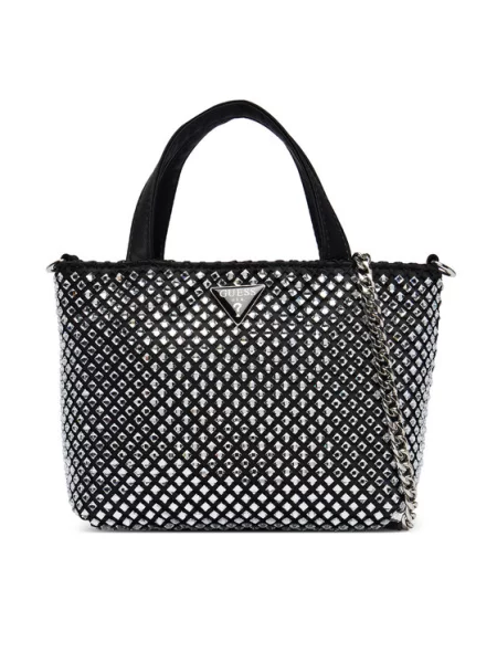 Guess Τσάντα Tasmin Mini μαύρο