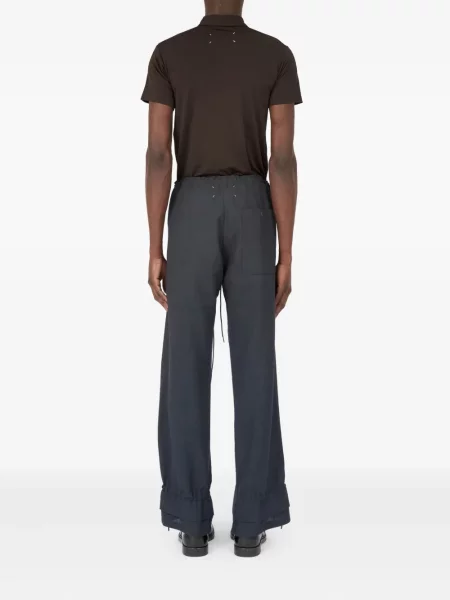 Cropp pantaloni Maison Margiela albastru