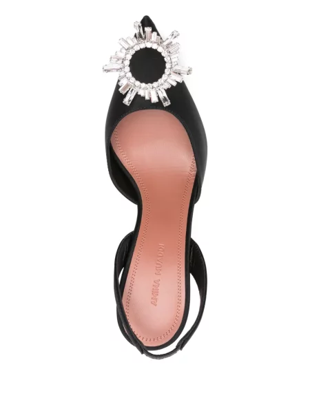 Pantofi cu toc Amina Muaddi negru