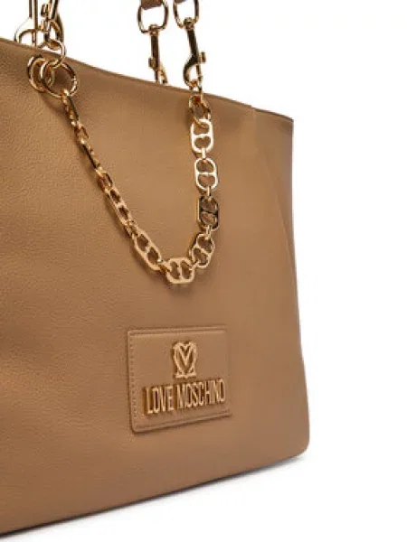 Kabelka LOVE MOSCHINO béžová