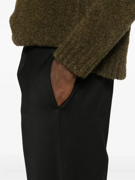 Pantaloni Amaranto plisate negru