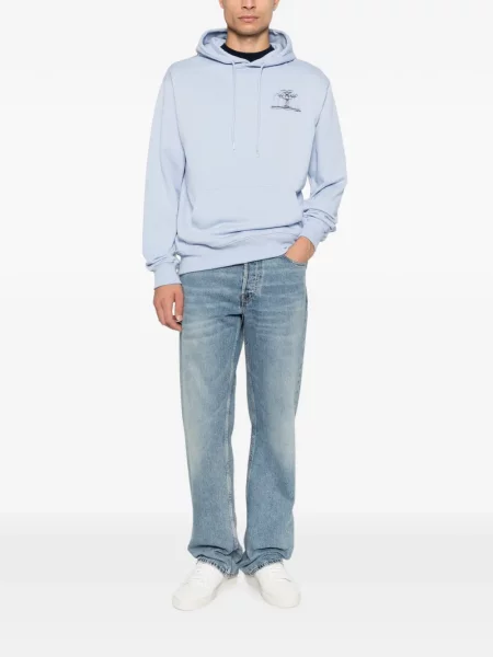 Hoodie Drôle De Monsieur μπλε