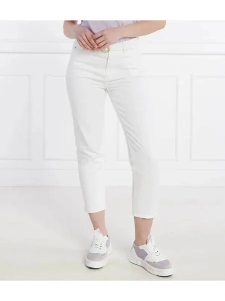 Armani Exchange Blugi | Boyfriend fit alb