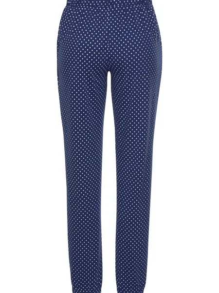 LASCANA Pantaloni de pijama bleumarin