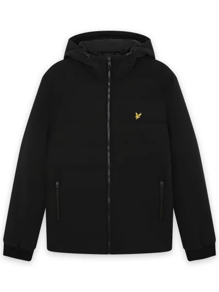 Lyle & Scott Demisezoninė striukė juoda