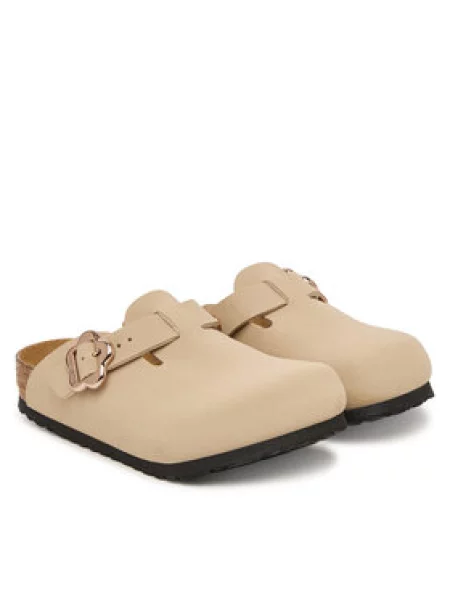 Dětské pantofle Birkenstock béžové