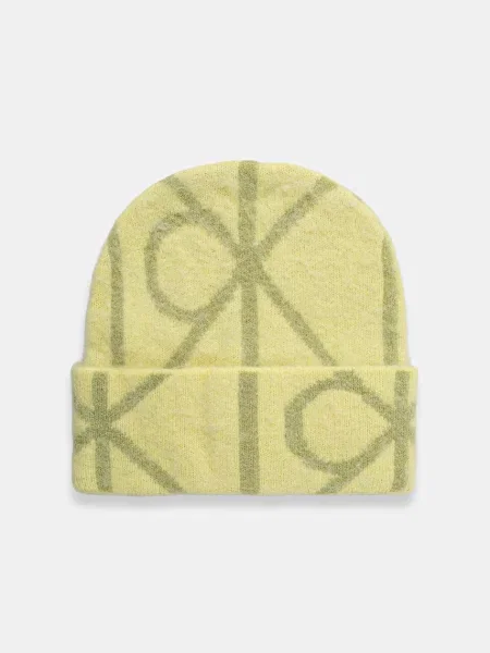 Kapa z dodatkom volne Calvin Klein zelena