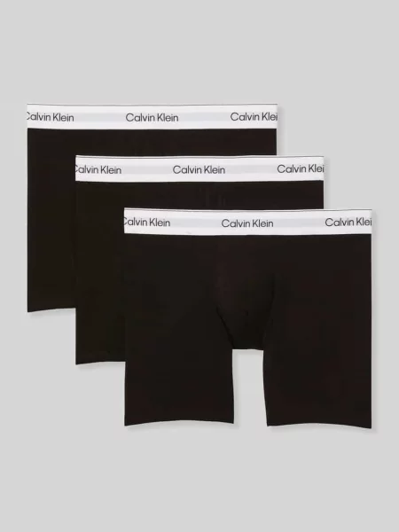 Calvin Klein Icon Boxer Brief 3 Pack in Black/White Size Large | END. Clothing Calvin Klein Underwear czarne