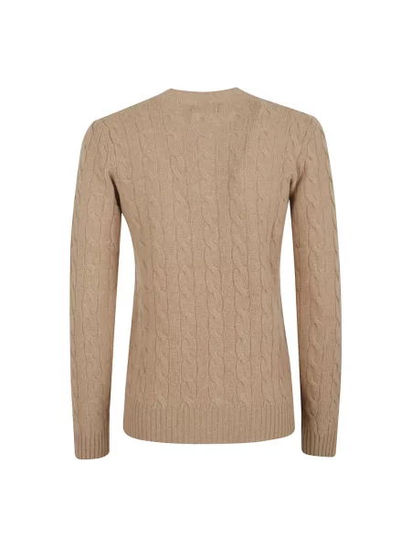 Sweter Polo Ralph Lauren wełniany beżowy
