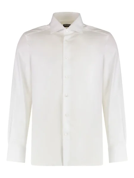 Риза Zegna бяло