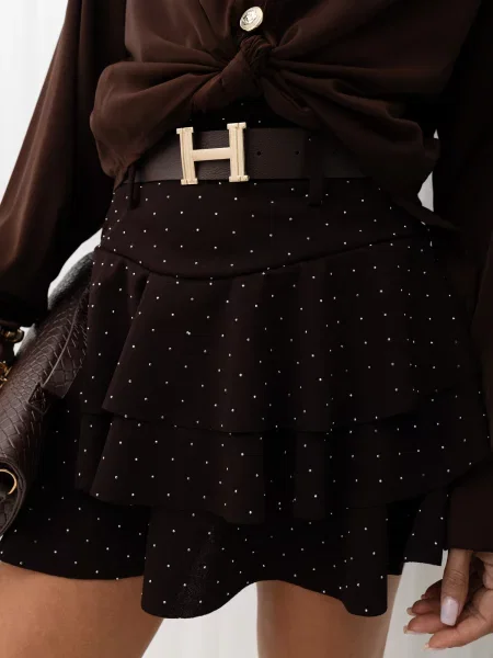 Kratke hlače Italy Moda smeđa