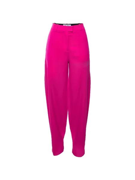 Pantaloni The Attico conici roz