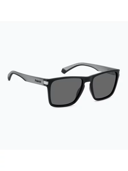 Polaroid Akcesoria unisex ONE SIZE Klasyczne okulary przeciwsłoneczne z plastikową oprawką czarny