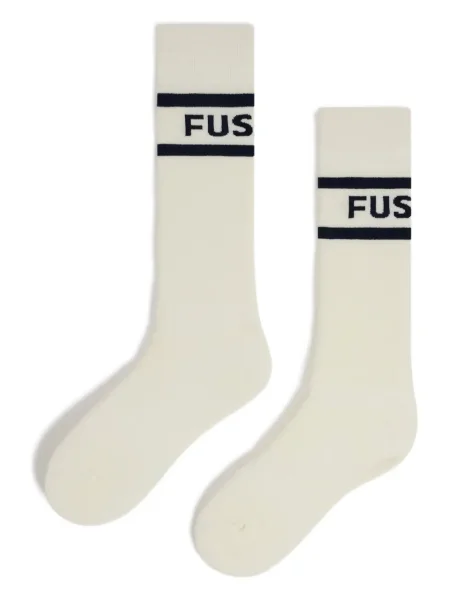 Șosete Fusalp cu dungi din jacard cu autograf