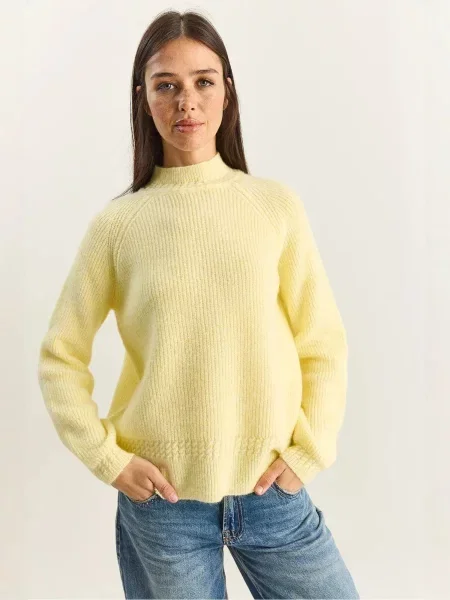 Bianco Lucci Pulover Pullover limun žuta