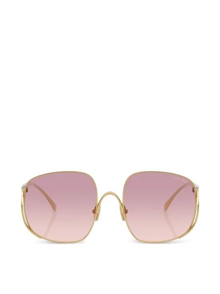 Ochelari de soare Miu Miu Eyewear auriu