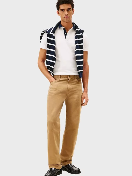 Поло Tommy Hilfiger біле