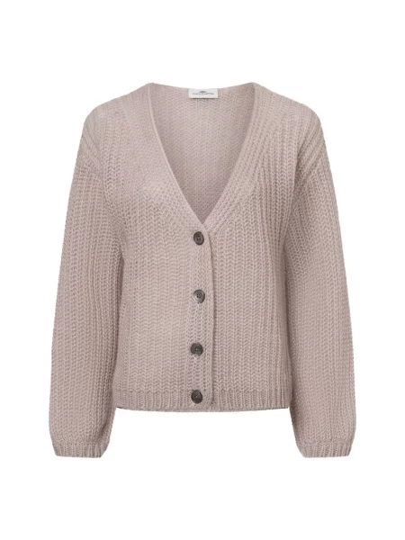 Fynch-Hatton Kardigan z zawartością moheru Kobiety Wełna jednolity M szary