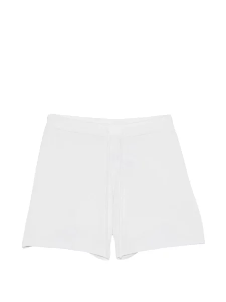 Șnur de strângere pantaloni scurți Allude alb