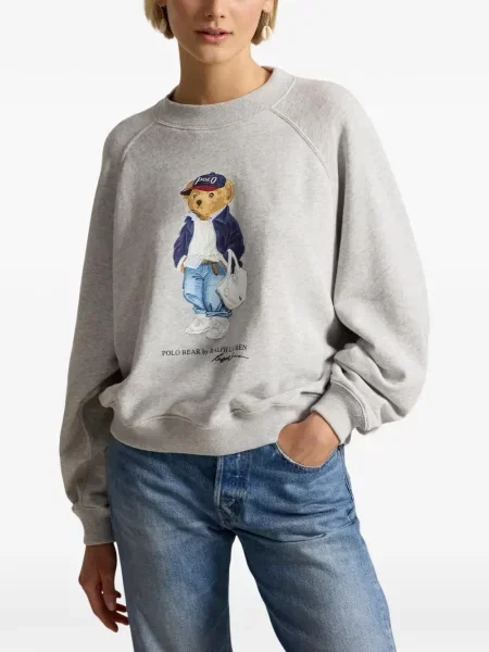 Ριγέ δερμάτινος κάλτσες Polo Ralph Lauren με κορδόνι μαύρο