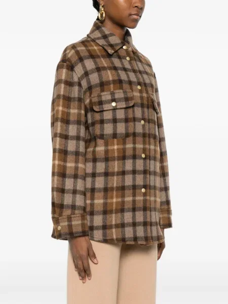 Geacă Marc O'polo în carouri maro