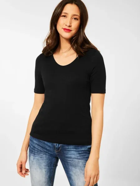STREET ONE Tricou negru