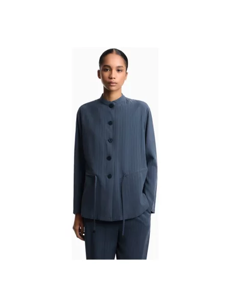 Kurtka Emporio Armani niebieska