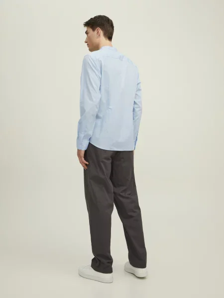 Рубашка Jack & Jones голубая