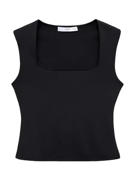 MANGO Top RAYO' negru