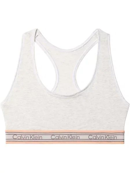Bez podšívky bralet Calvin Klein Jeans biela