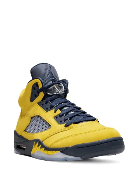 Retro stiliaus sportbačiai Jordan 5 Retro geltona