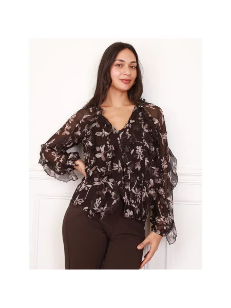 Top La Modeuse smeđa