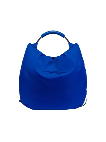 Torebka hobo Moschino niebieska