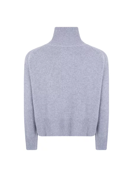Sweter Kujten z kaszmiru niebieski