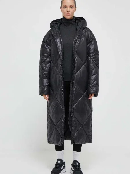 Bunda Didriksons zimní oversize černá