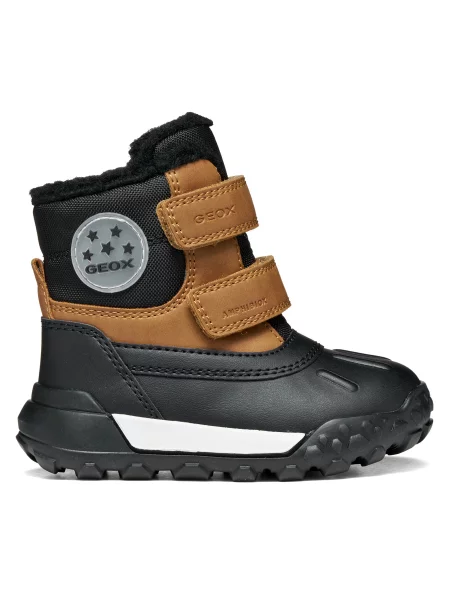 Čizme za snijeg Geox B Trekkyup Boy B Abx M crna