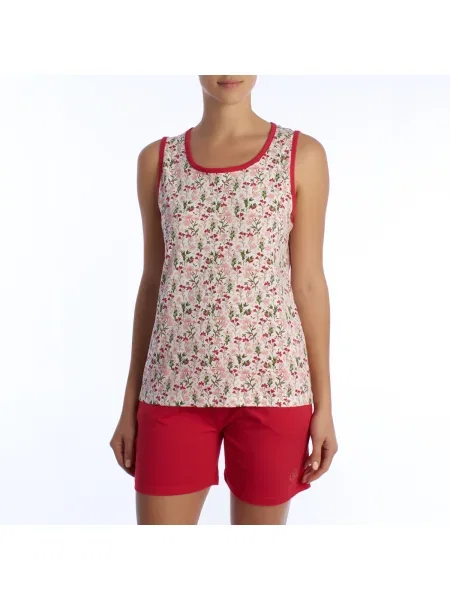 Pijamale Kisses&love roșu