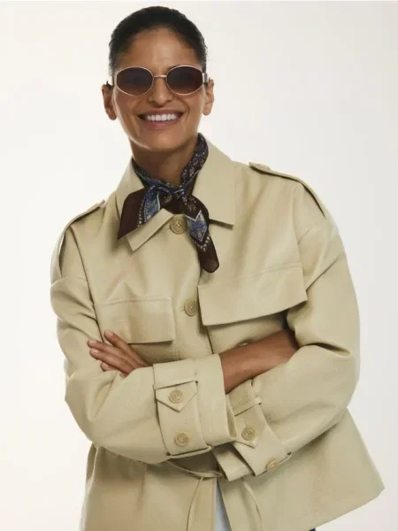 Reserved Шовкова хустка різнобарвний 