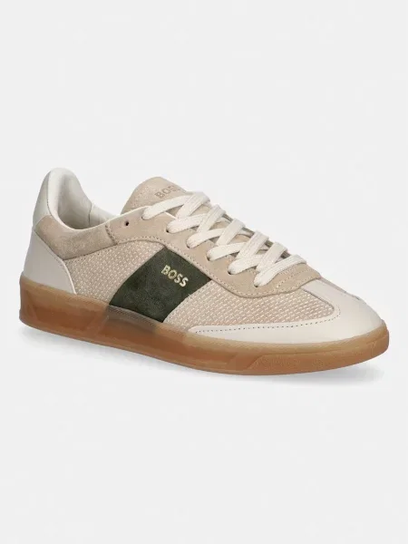 BOSS Brenta sneakers pentru femei din piele bej