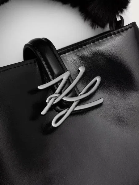 Karl Lagerfeld сумка крос-боді шкіряна K/AUTOGRAPH