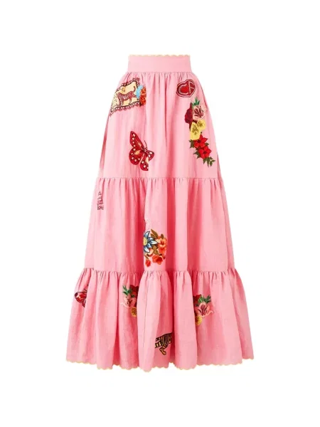 Fusta maxi Camilla roz