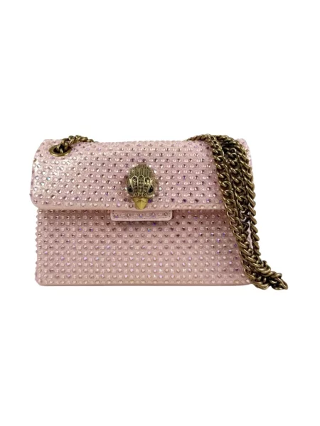 Torebka crossbody Kurt Geiger różowa