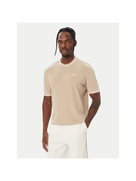 Guess T-shirt Regular Fit bež