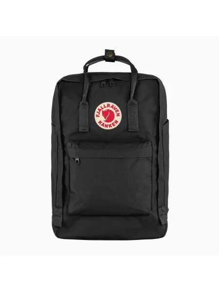 Fjällräven Kanken Laptop 20 l városi hátizsák fekete. Méret: 17 l fekete