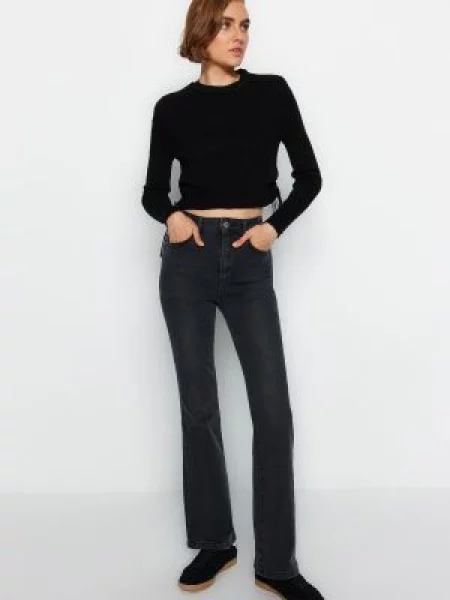 Blugi Trendyol negru