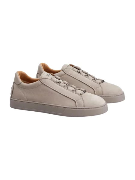 Sneakersy Tod's skórzane szare