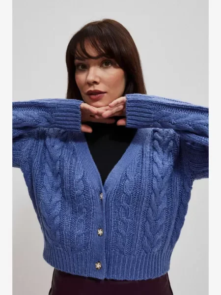 Пуловер Moodo черно