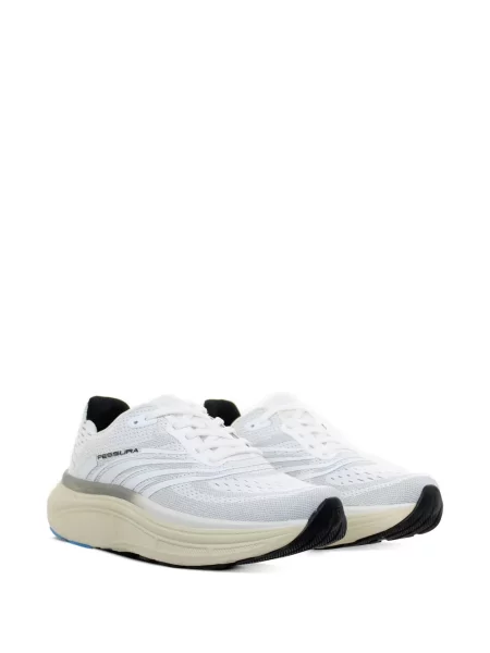 Sneakers Fessura με κορδόνια με δαντέλα λευκό