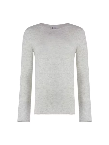Dzianinowy sweter The (alphabet) szary