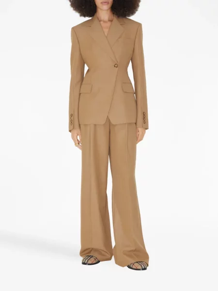 Vilnonis vienakrūtis švarkas Burberry